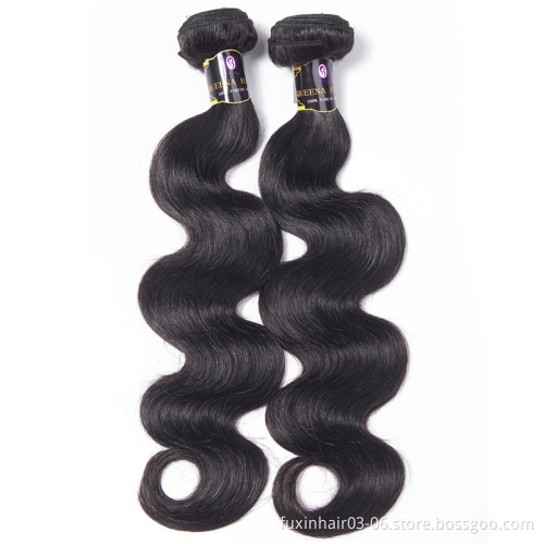 Brazilian long style natural human hair extension all types of woman hair weavons